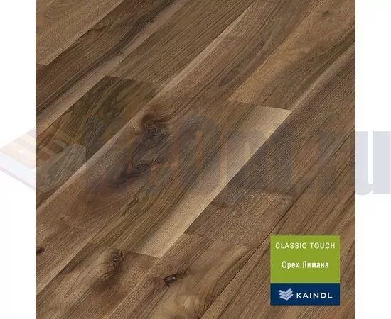 Ламинат Kaindl Classic Touch Standart Plank Орех Лимана 37503, изображение 4