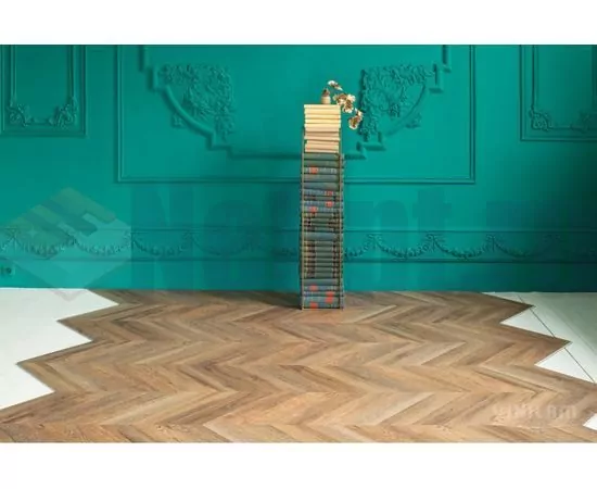 Виниловая плитка Vinilam Parquet Chevron Шеврон Нормандия RI153610CL4, изображение 3