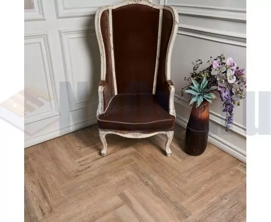 Виниловая плитка Vinilam Parquet Herringbone Паркет Северный IS11133, изображение 5