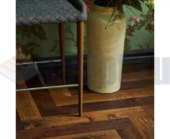 Виниловая плитка Vinilam Parquet Herringbone Паркет Парижский IS11155, изображение 2