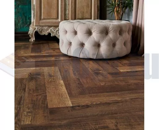 Виниловая плитка Vinilam Parquet Herringbone Паркет Версальский IS11177, изображение 5