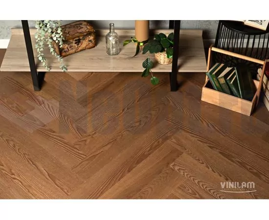 Виниловая плитка Vinilam Parquet Herringbone Паркет Винсент IS11200, изображение 3