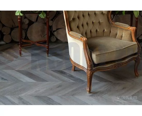 Виниловая плитка Vinilam Parquet Chevron Шеврон Легран RI444515CL4