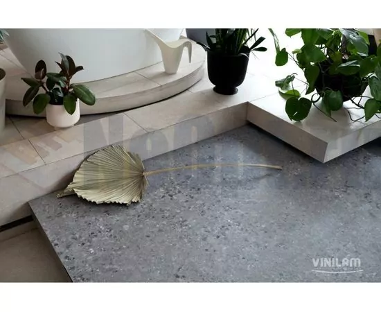 Виниловая плитка Vinilam Ceramo Stone Терраццо 71613