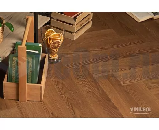 Виниловая плитка Vinilam Parquet Herringbone Паркет Винсент IS11200, изображение 2