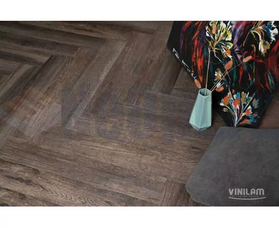 Виниловая плитка Vinilam Parquet Herringbone Паркет Донателло IS11211, изображение 2