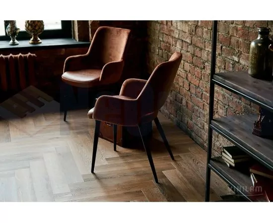 Виниловая плитка Vinilam Parquet Herringbone Венецианский Паркет IS11199, изображение 2