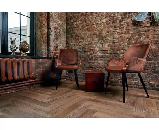 Виниловая плитка Vinilam Parquet Herringbone Венецианский Паркет IS11199