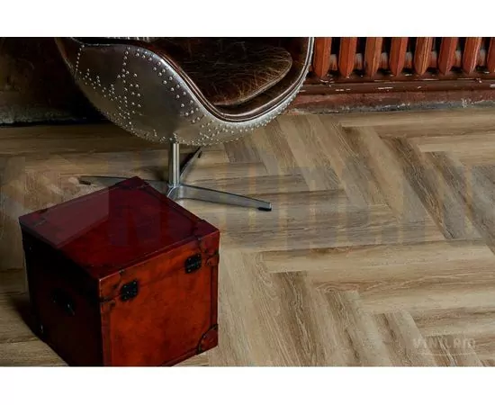 Виниловая плитка Vinilam Parquet Herringbone Классический Паркет IS11166, изображение 2