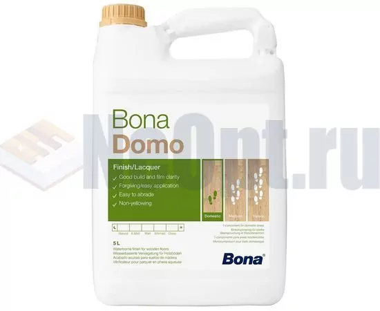 Однокомпонентный лак Bona Domo