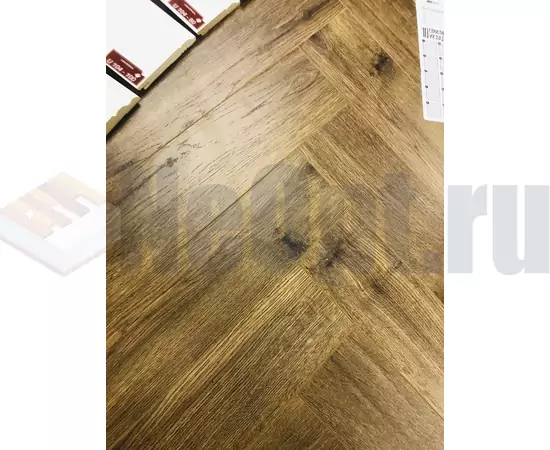 Ламинат Alpin Floor Herringbone Дуб Бордо LF102-10, изображение 3